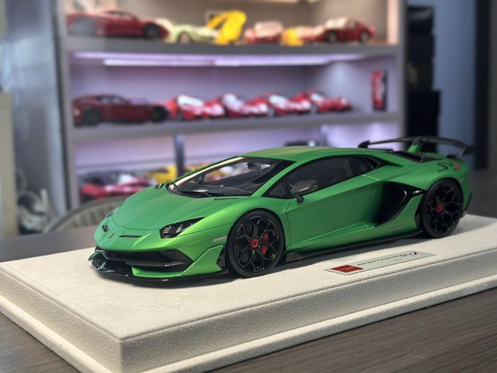 Make Up Lamborghini Aventador SVJ (Matt Pearl Green), Ophalen of Verzenden, Nieuw, Overige merken
