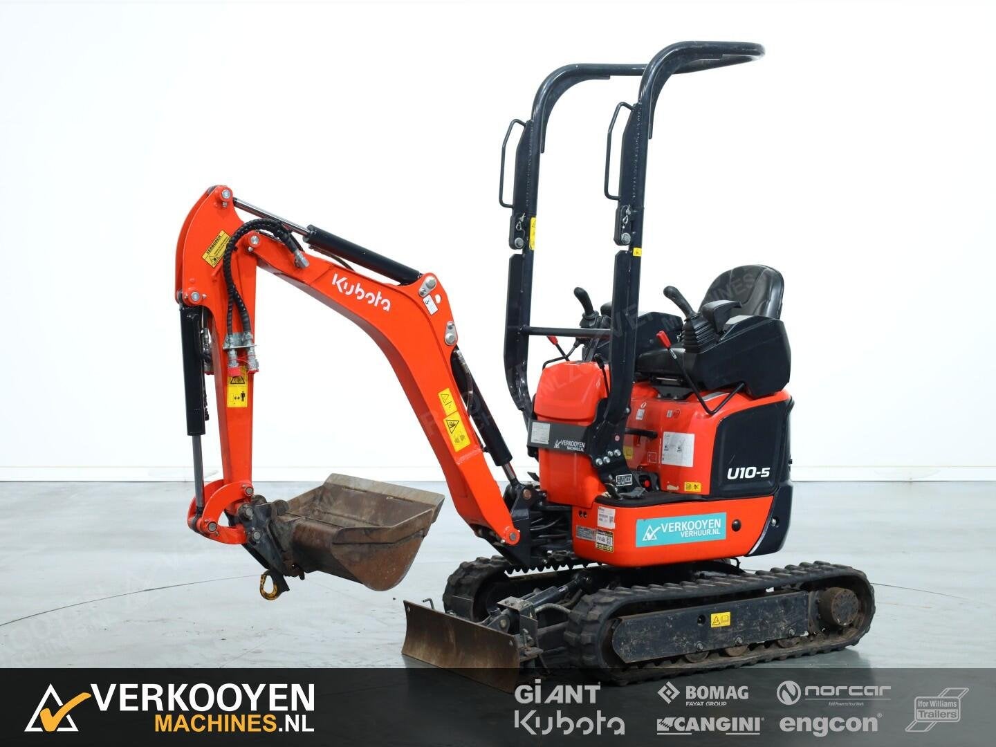 2024 Kubota U10-5 + Sloopsorteer VV1486, Graafmachine