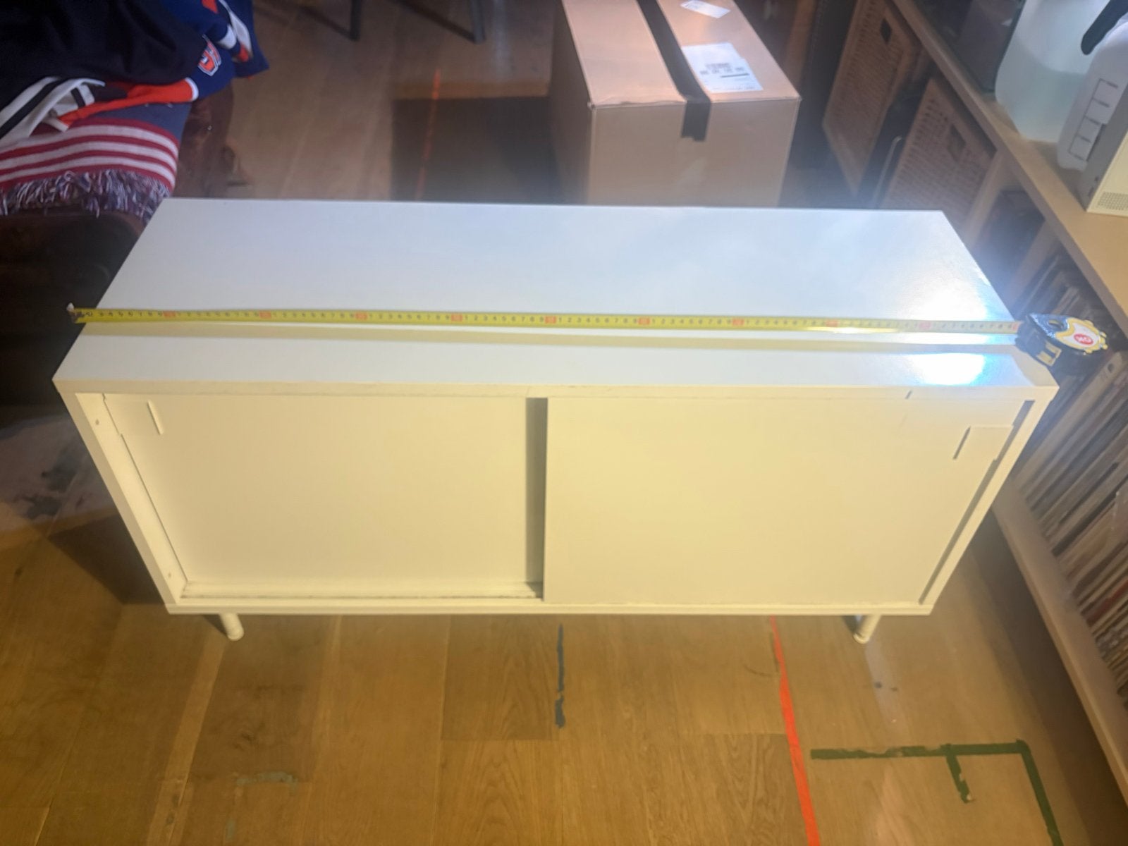 IKEA MACKAPÄR schoenenkast/bankje wit, Ophalen, Gebruikt