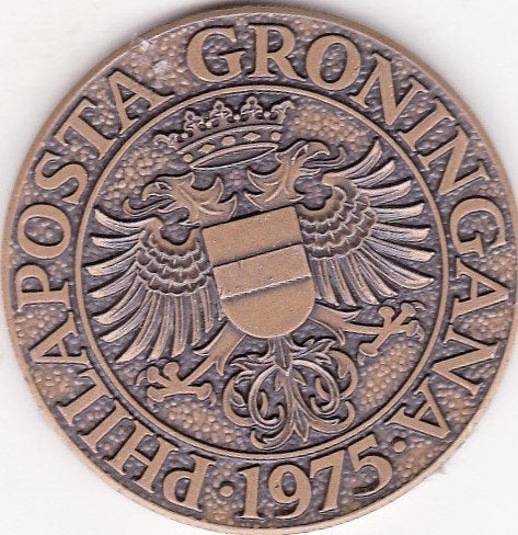 PHILAPOSTA GRONINGEN 1975, Ophalen of Verzenden, Overige materialen