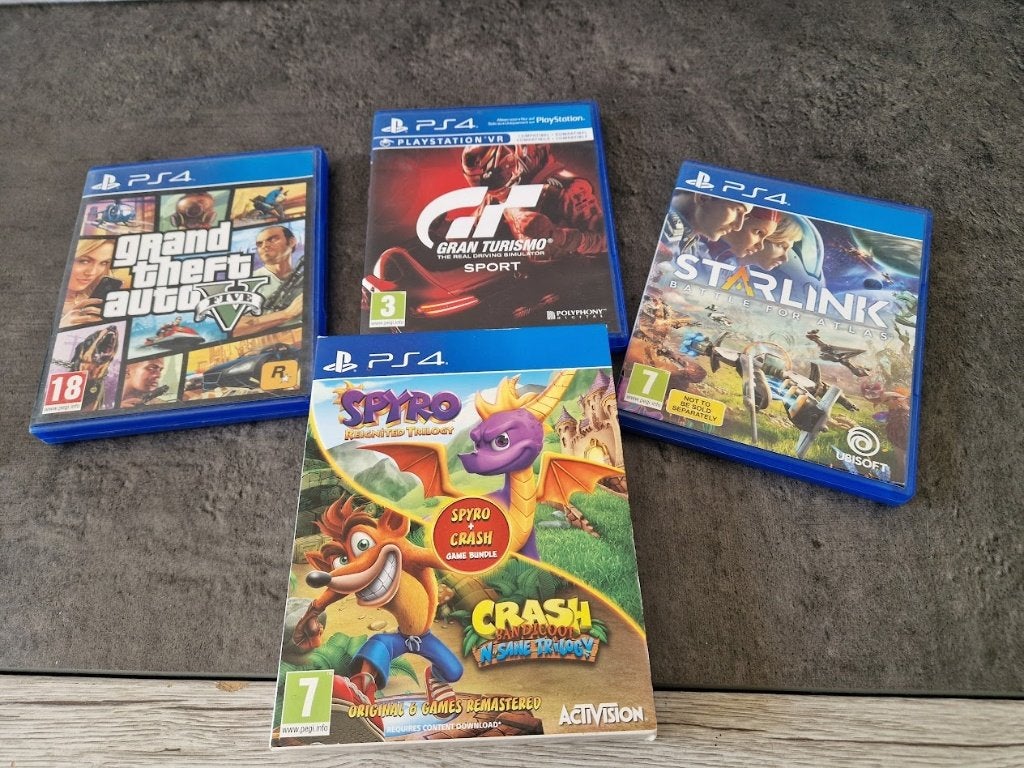 PS4 spellen, 1 speler, Ophalen, Gebruikt, Vanaf 3 jaar