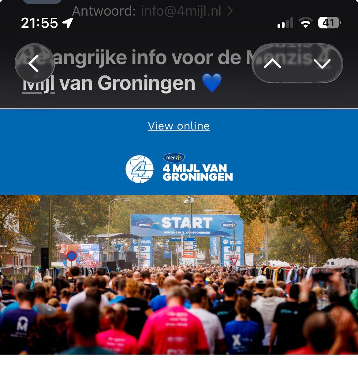 2 startbewijzen wave 15, 4 Mijl van Groningen 2026, Twee personen