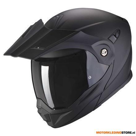 Scorpion Exo Scorpion ADX-1 SOLID, Mat Zwart, Motoren, Ophalen of Verzenden, Nieuw met kaartje