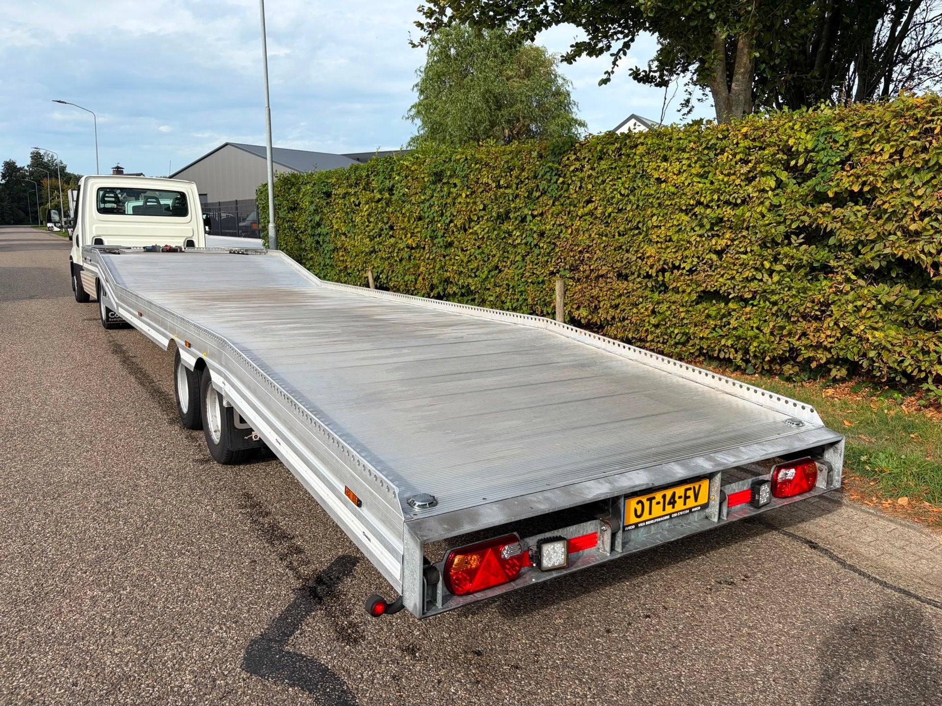 Veldhuizen P53-3 Autotransporter BE oplegger 8T ,, Overige brandstoffen, Origineel Nederlands, Bedrijf, Aanhangers en Opleggers