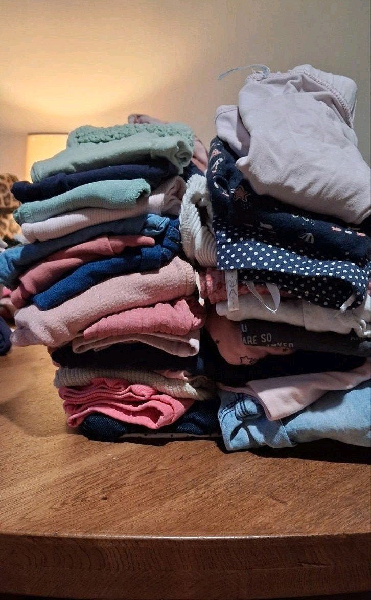 mooie meisjes kleren hele doos vol maat 62/68, Kinderen en Baby's, Ophalen, Gebruikt, Meisje, Overige typen