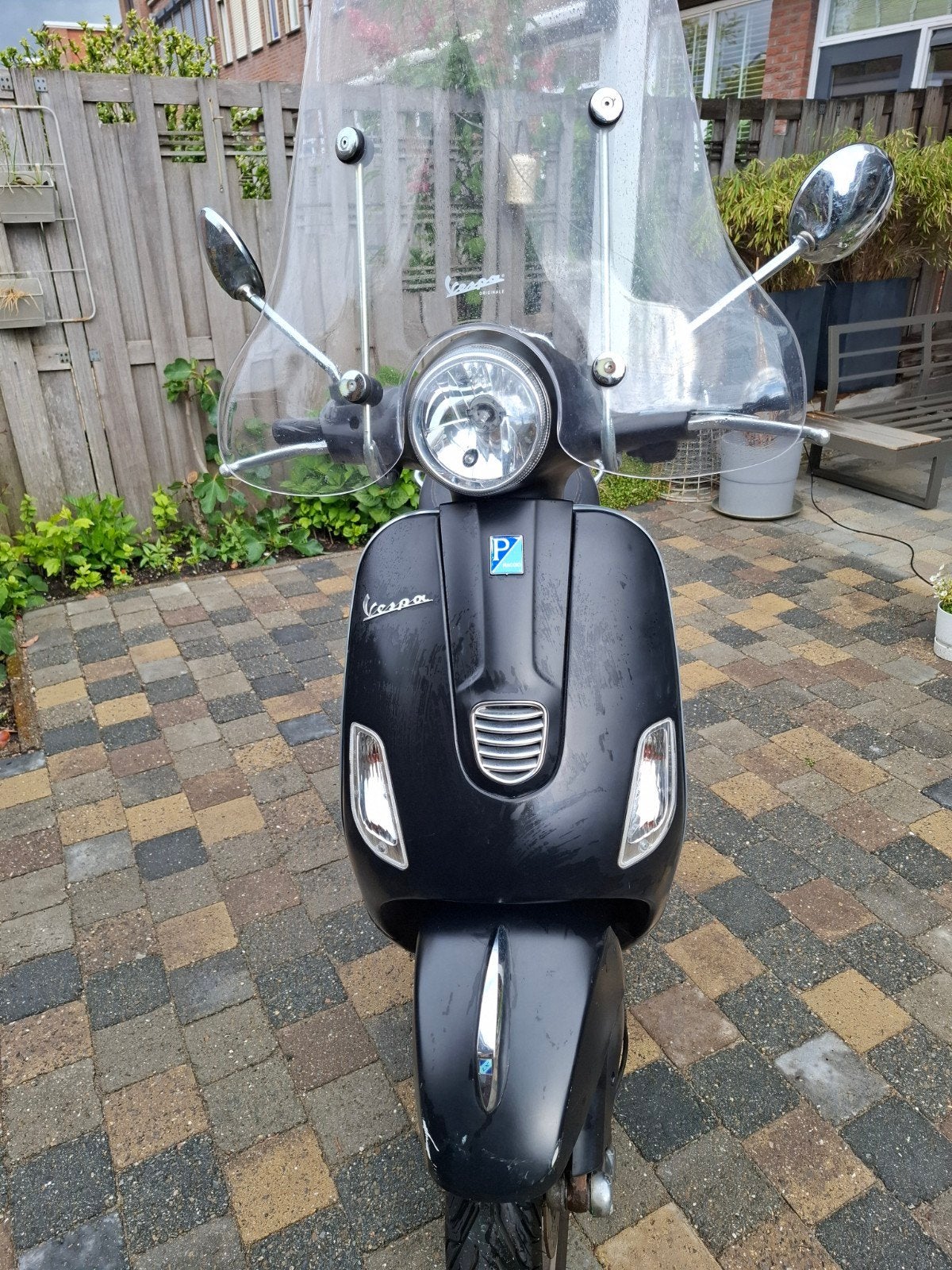 Vespa LX50 4T-4V Mat Zwart 2014, Ophalen, Gebruikt