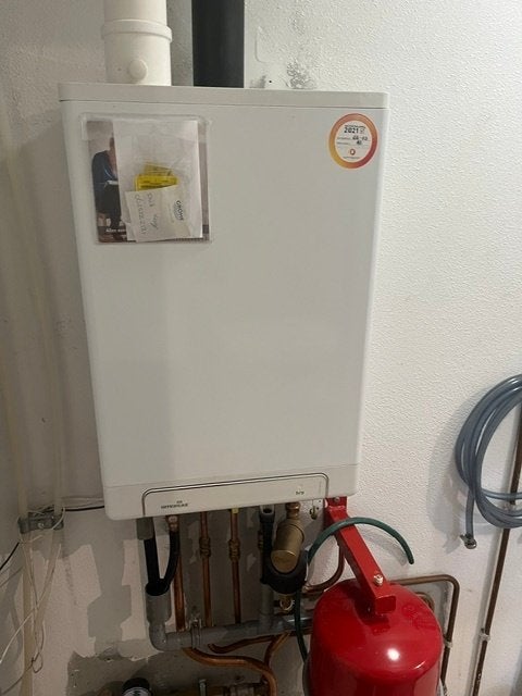 CV ketel intergas HRE 28/24 A, Doe-het-zelf en Verbouw, Verwarming en Radiatoren, Ophalen, 30 tot 80 cm, Gebruikt, Hoog rendement (Hr)