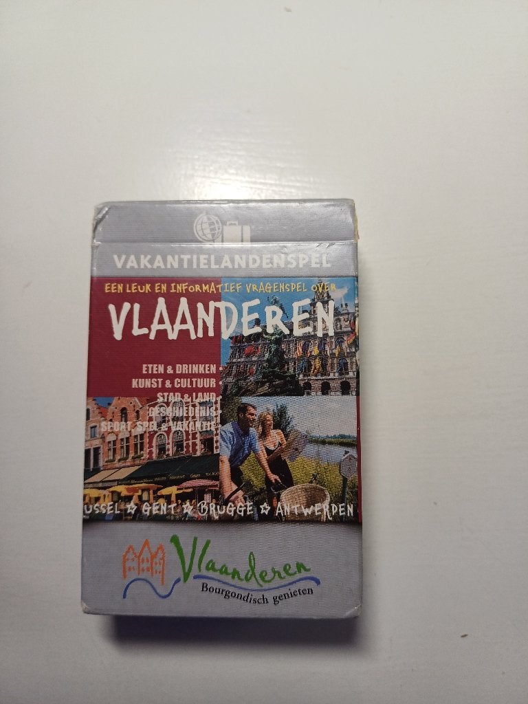 Vakantielandenspel Vlaanderen, Ophalen of Verzenden, Zo goed als nieuw
