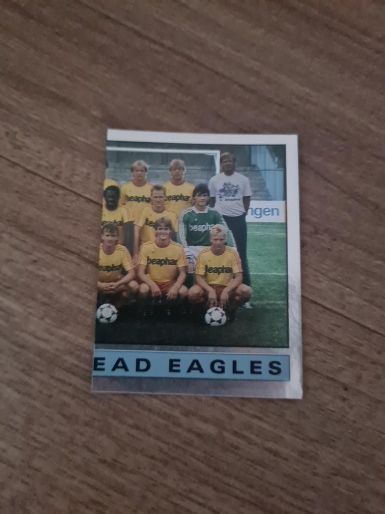 Panini Voetbal 87 - Eagels, Ophalen of Verzenden