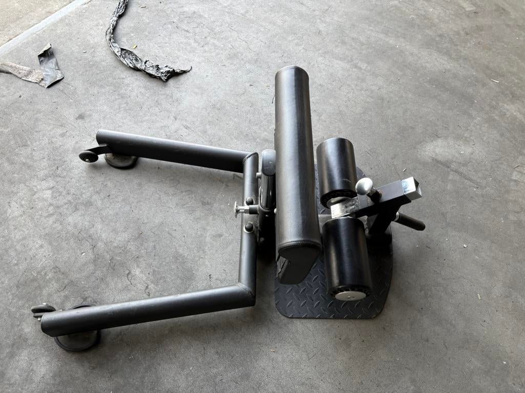 Lmx Sissy squat bench lifemaxx, Sport en Fitness, Fitnessmaterialen, Gebruikt, Overige typen, Bemch, Zwart