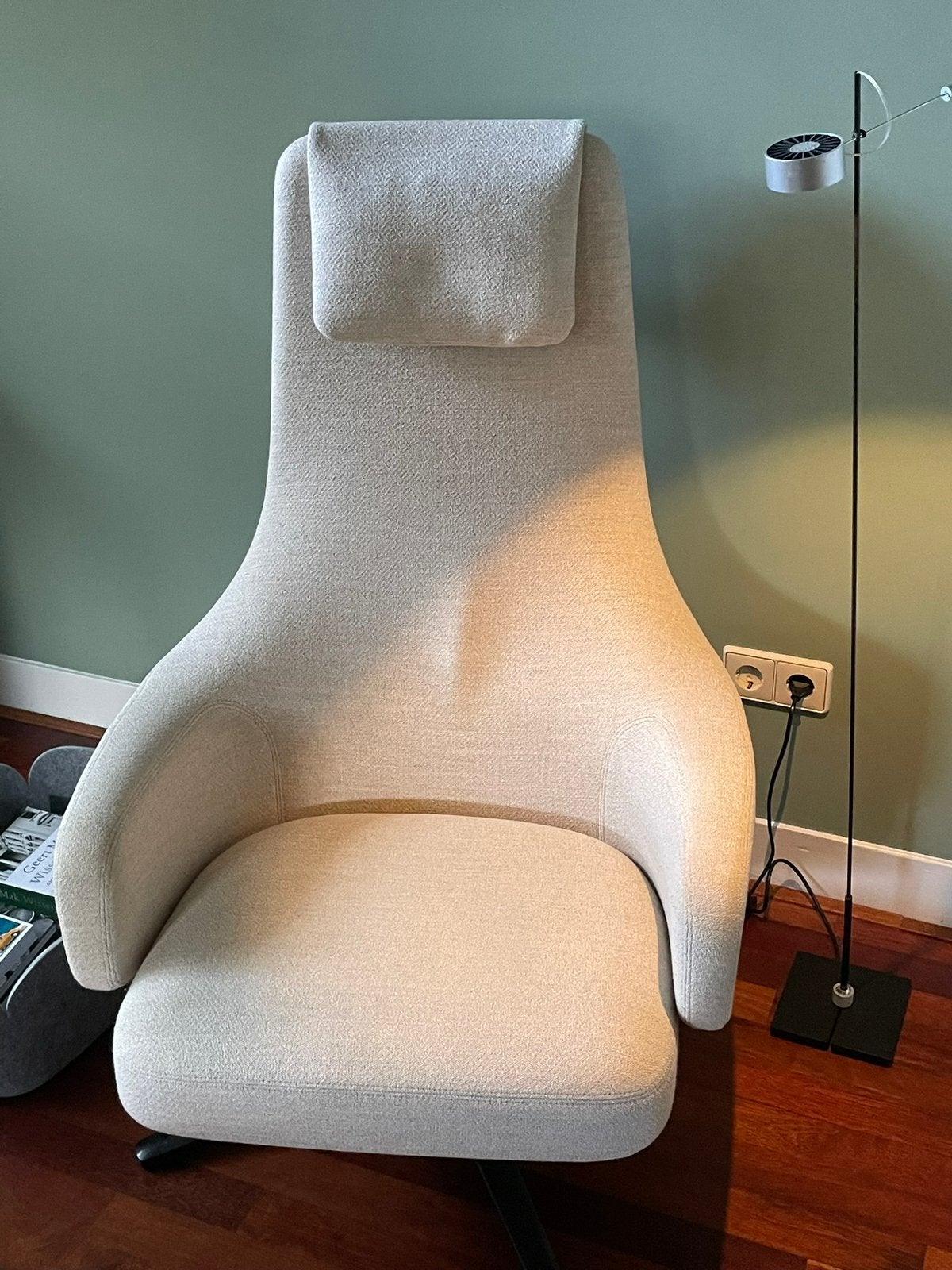 Vitra Repos fauteuil, Ophalen, Design, 75 tot 100 cm, Zo goed als nieuw