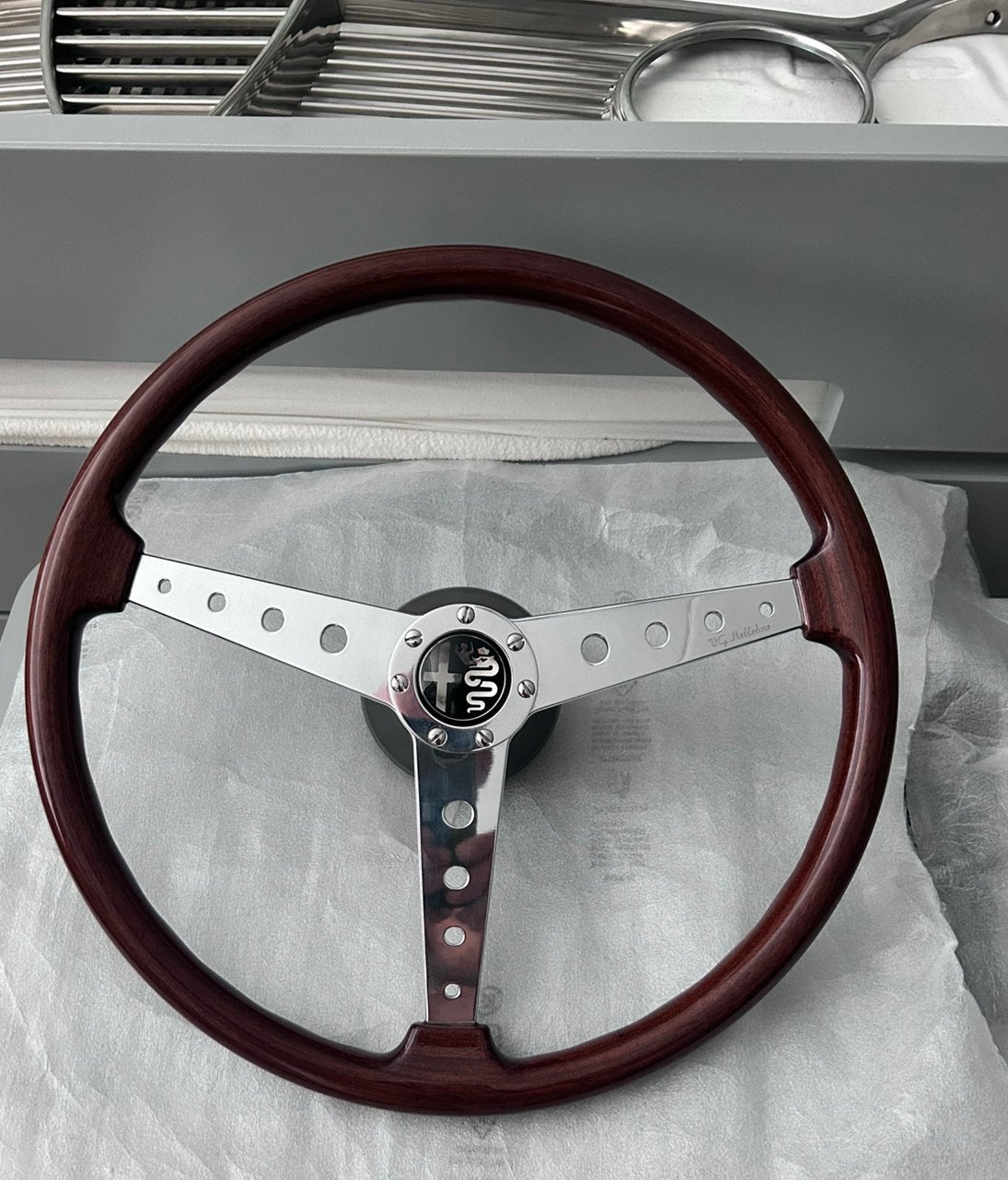 Alfa Romeo GTA Alfaholics “Hellebore” stuur bertone gtv, Auto-onderdelen, Ophalen, Nieuw, Alfa Romeo