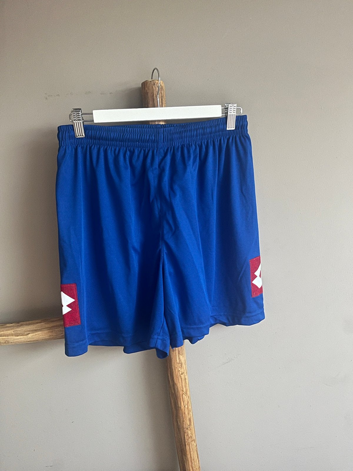 Lotto sportbroekje blauw maat XL, Blauw, Ophalen of Verzenden, Gedragen, Maat 46/48 (XL) of groter