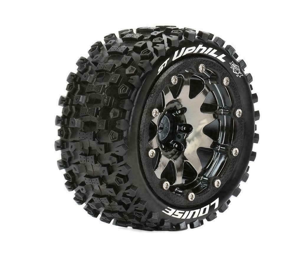 MFT ST-UPHILL 1-10 Monster Truck Bandenset Gemonteerd 2 stuk, Hobby en Vrije tijd, Modelbouw | Radiografisch | Auto's, Ophalen of Verzenden