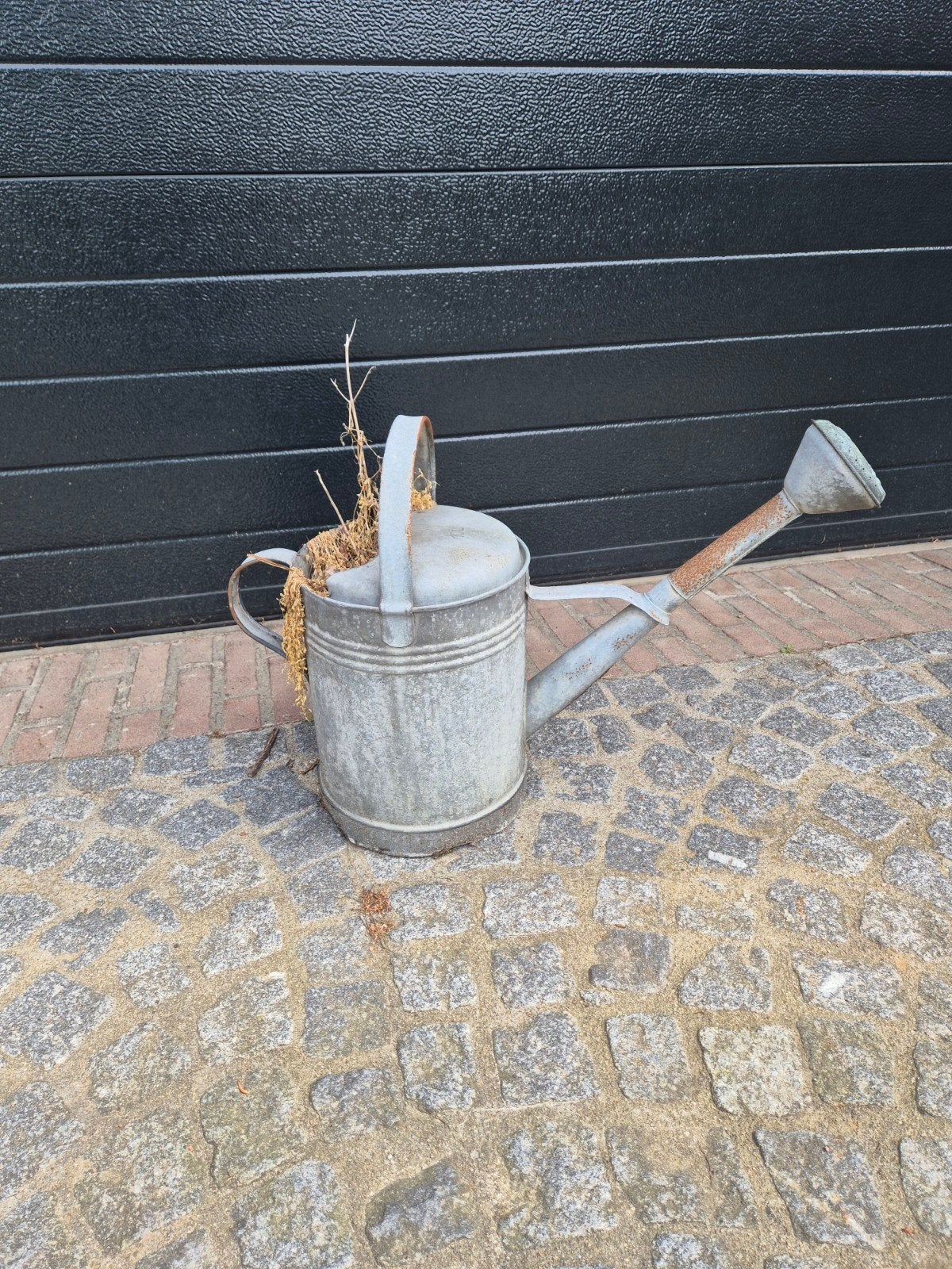 diverse zinken emmers, Ophalen, Rond, Overige materialen, 30 tot 60 cm