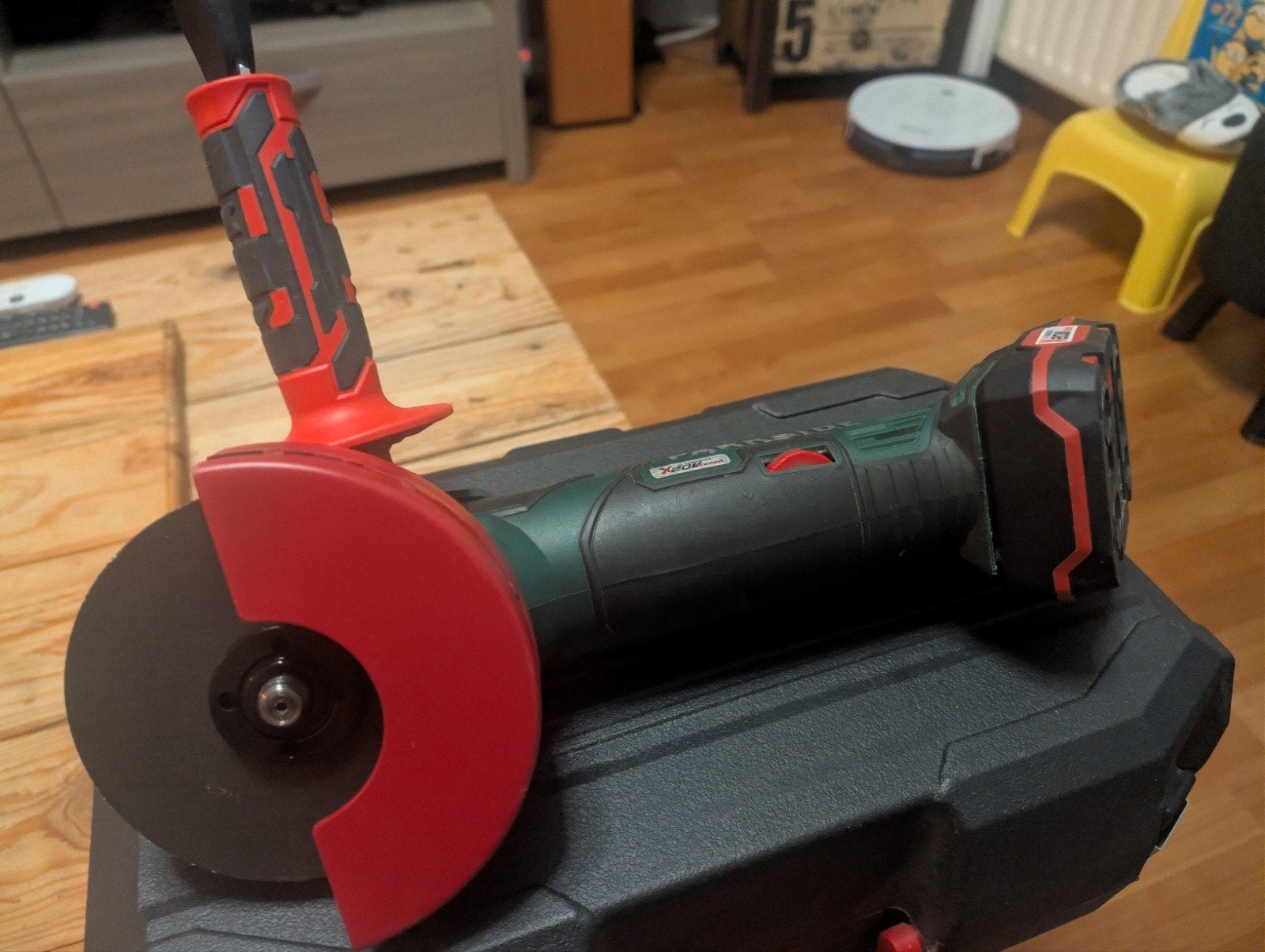 parkside accu slijptol, Doe-het-zelf en Verbouw, Gereedschap | Slijpmachines, Ophalen of Verzenden, Zo goed als nieuw, Minder dan 700 watt