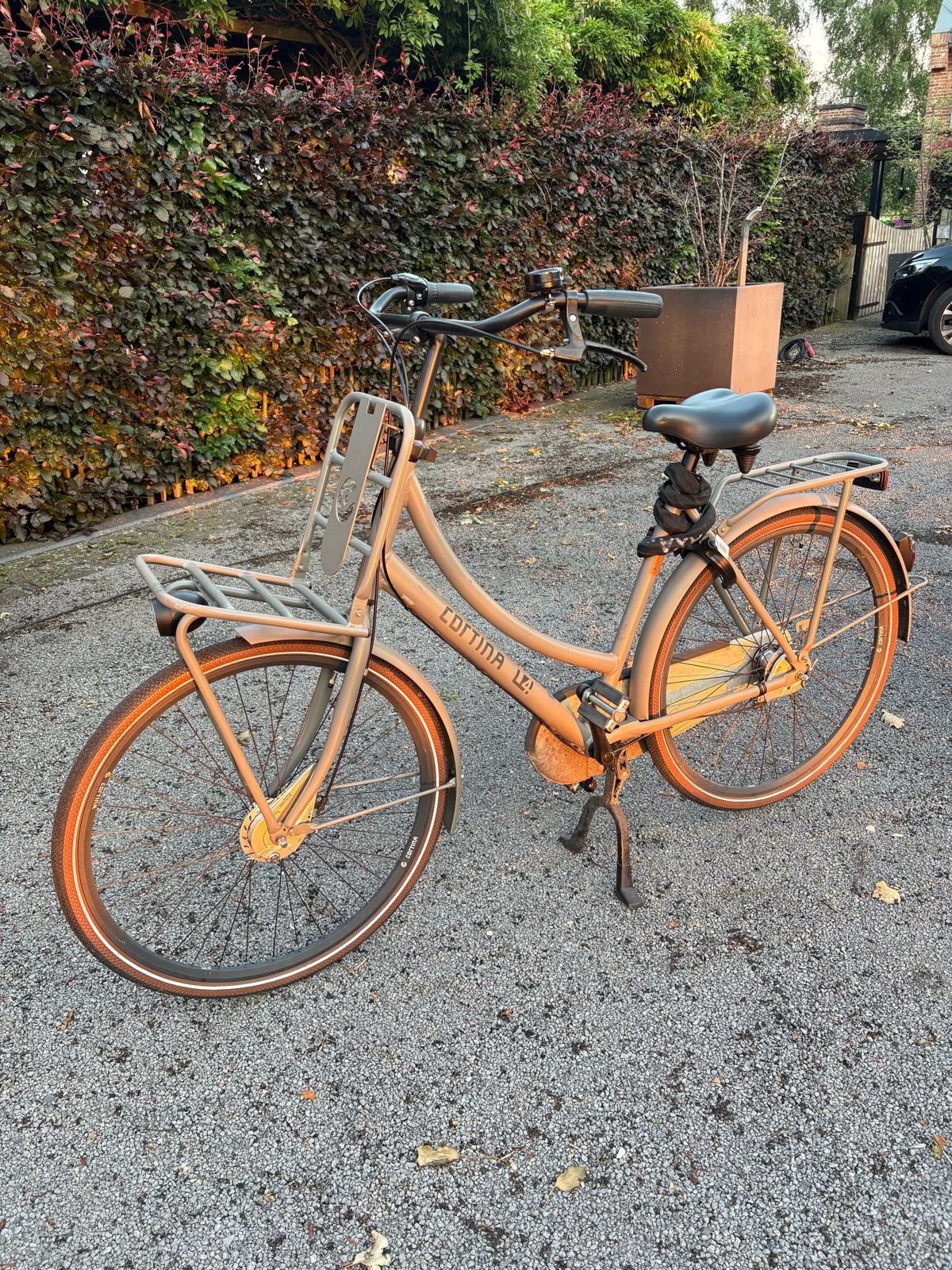 Cortina U4 Transportfiets, Fietsen en Brommers, Terugtraprem, Ophalen, Overige merken, 53 tot 56 cm
