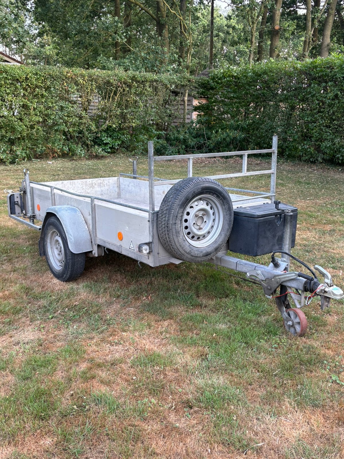 Aanhangwagen enkelas, Auto diversen, Aanhangers en Bagagewagens, Ophalen, Gebruikt