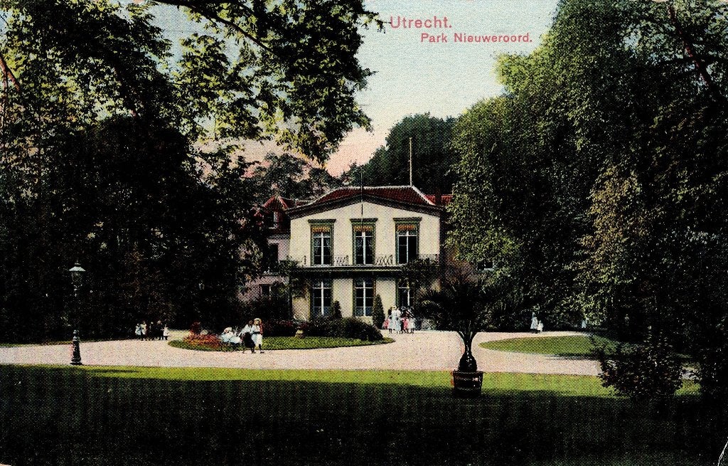 Utrecht – Park Nieuweroord. Gelopen Nichtevecht 1910., Ophalen of Verzenden, Voor 1920, Gelopen, Utrecht