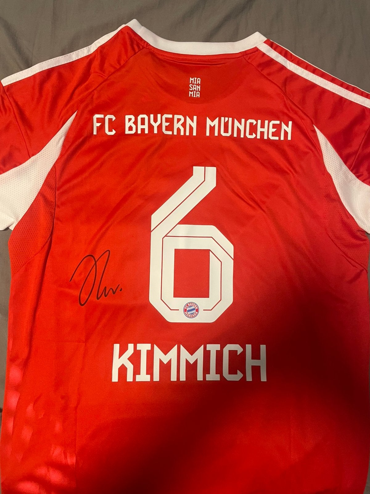 Gesigneerd Bayern Munchen Kimmich shirt, Ophalen of Verzenden, Zo goed als nieuw, Buitenlandse clubs, Shirt