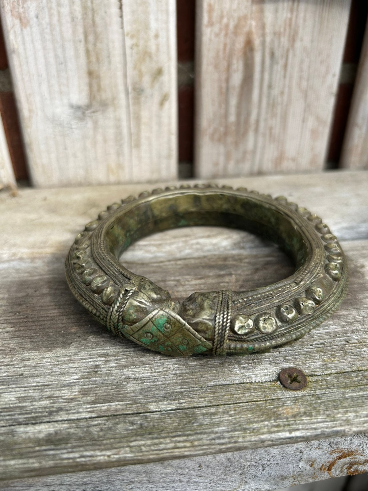 Prachtige antieke  Indiase armband mooi bewerkt., Ophalen of Verzenden, Overige materialen, Armband