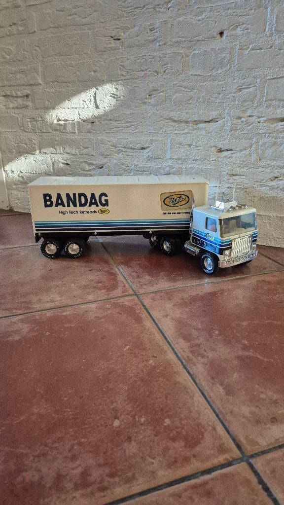 miniatuur vrachtwagen Nylint Bandag, Ophalen of Verzenden, Zo goed als nieuw, Bus of Vrachtwagen, Overige merken