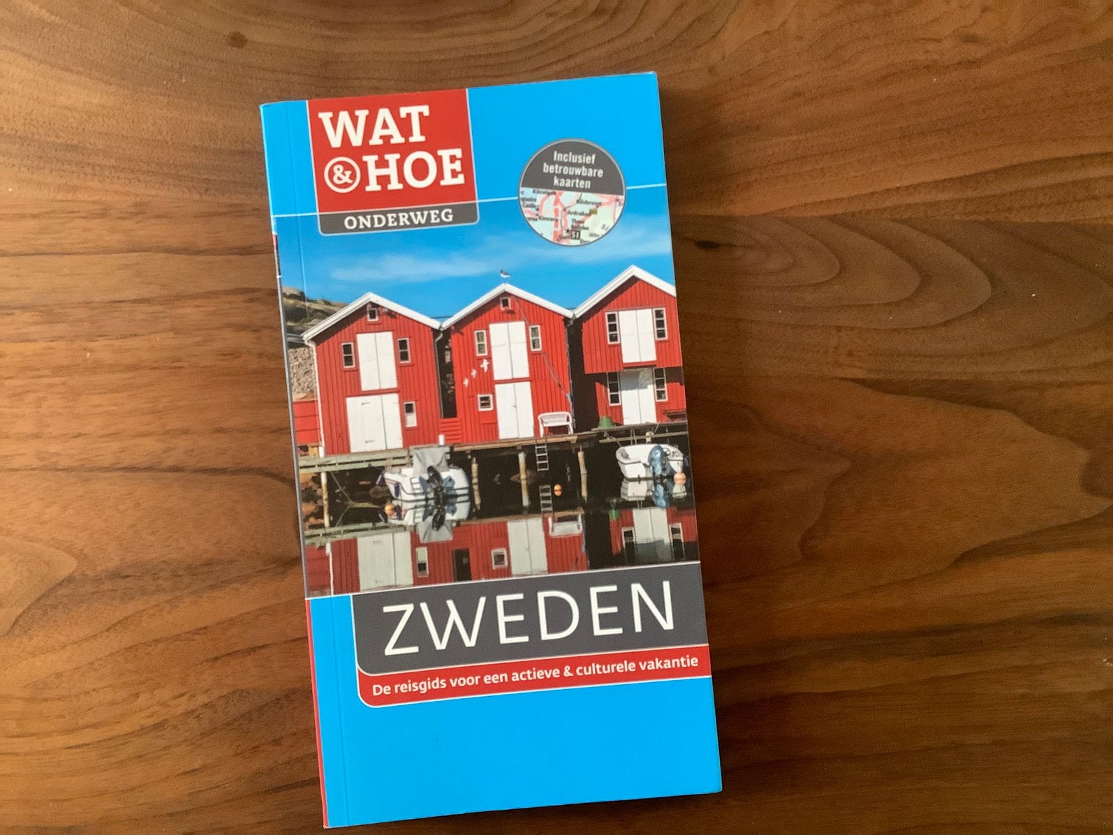 Zweden Wat&Hoe reigids info routes kaarten 208pg, Overige merken, Europa, Ophalen of Verzenden, Zo goed als nieuw