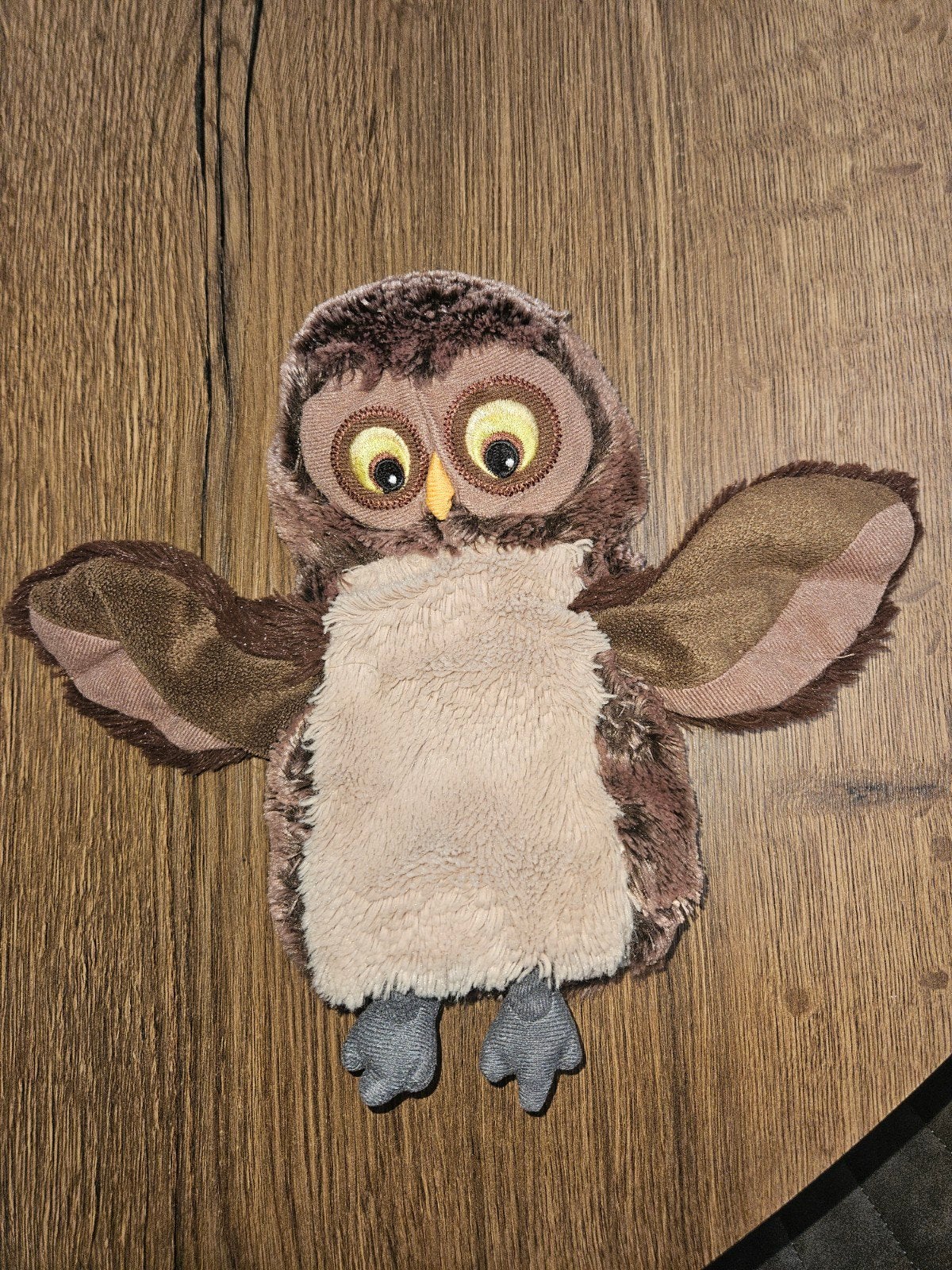 Uil Handpop, Kinderen en Baby's, Speelgoed | Knuffels en Pluche, Overige merken, Overige karakters, Overige typen, Ophalen of Verzenden