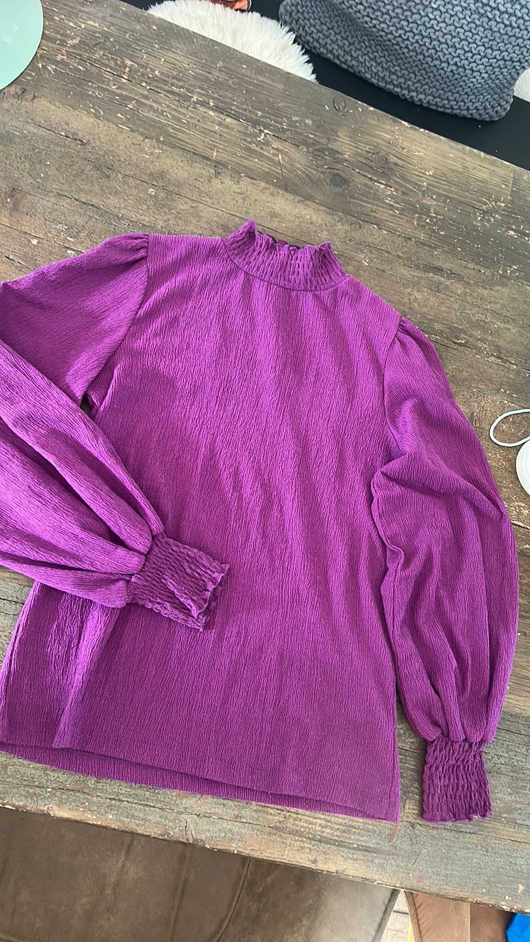 Costes blouse xs paars S zomer, Ophalen, Zo goed als nieuw, Maat 34 (XS) of kleiner, Paars