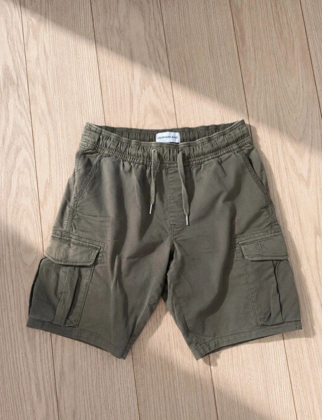 Calvin Klein Cargo Short – W29 – Olijfgroen, Calvin Klein, Overige kleuren, Overige maten, Ophalen of Verzenden