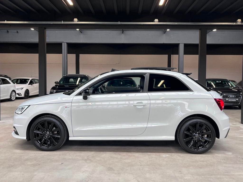 Audi A1 1.4 TFSI S-Line Sport Pano/Led/Leder/Naci/Cruise, Auto's, Voorwielaandrijving, 125 pk, Zwart, 4 cilinders