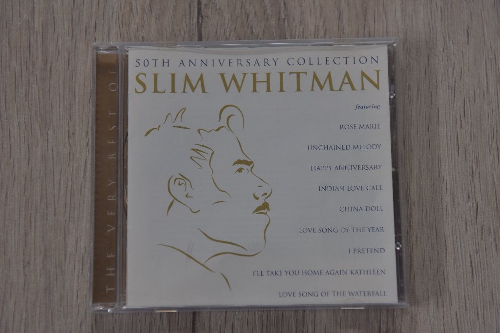 SLIM WHITMAN -- 50TH ANNIVERSARY COLLECTION, Cd's en Dvd's, Verzenden, Zo goed als nieuw