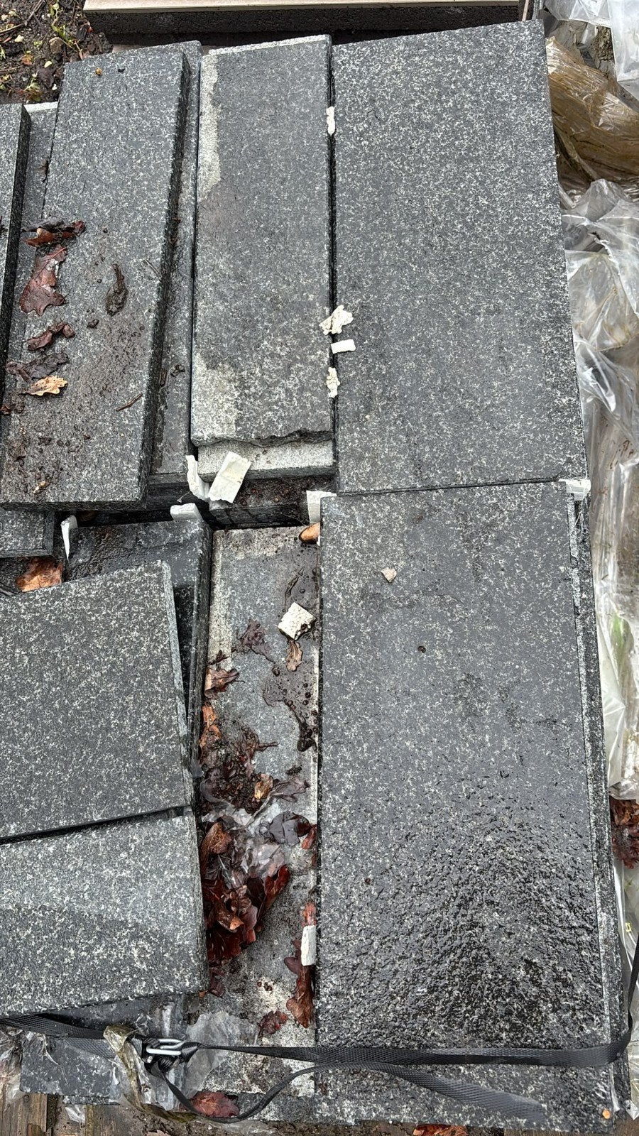 Basalt afdekranden - Nieuw, Tuin en Terras, Ophalen, Nieuw, Natuursteen, Overige typen