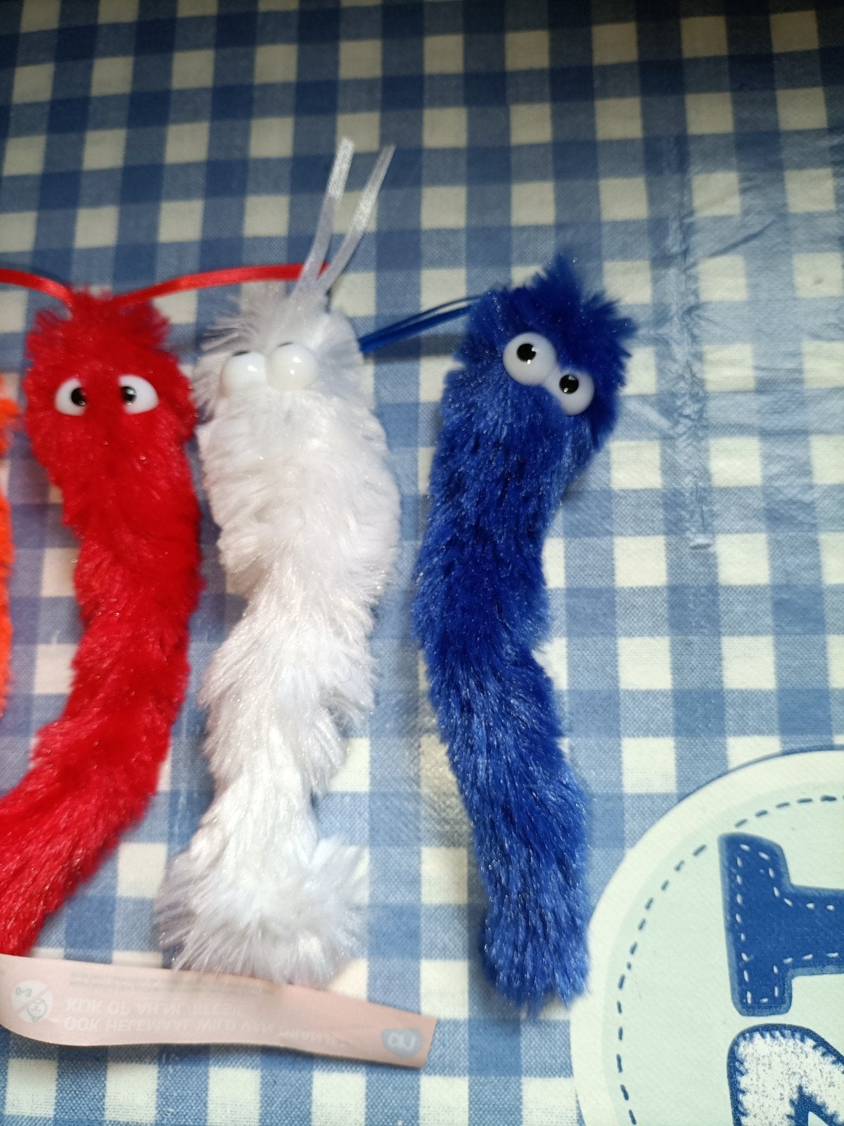 4 beesies beesie Albert Heijn Rood wit blauw oranje, Verzamelen, Albert Heijn, Ophalen of Verzenden