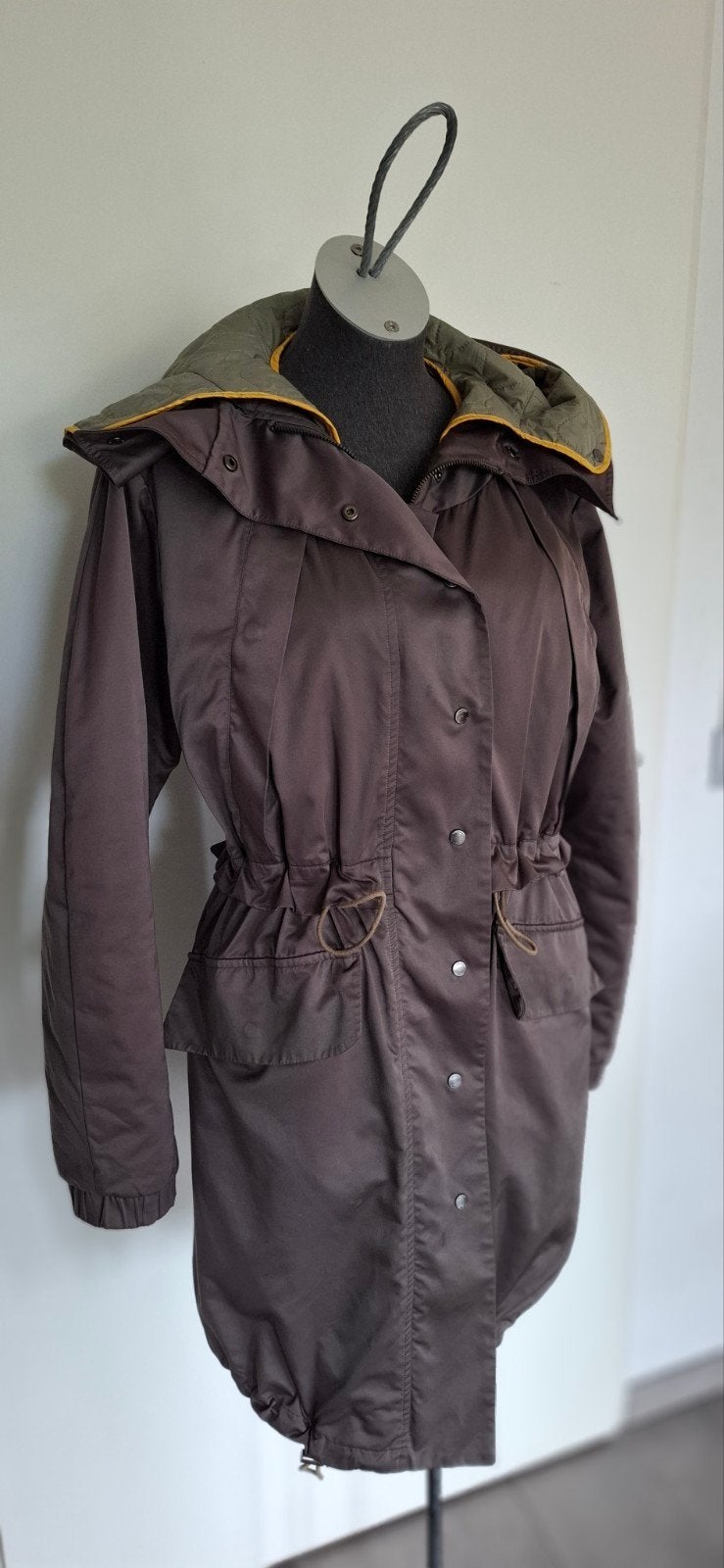 Paul Smith parka mantel winterjas groen 38 40 igs, Maat 38/40 (M), Paul Smith, Ophalen of Verzenden, Gedragen