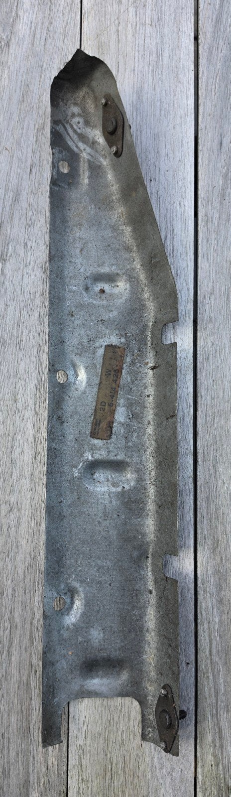 Citroën ID DS hitteschild NOS, Gebruikt, Citroën, Voor, Ophalen of Verzenden