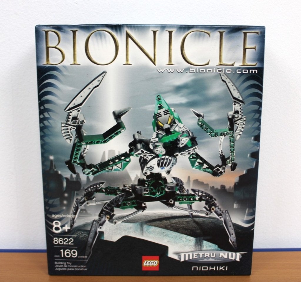 LEGO 8622 Bionicle Nidhiki - Brand New Factory Sealed, Bionicle, Lego, Nieuw, Ophalen of Verzenden