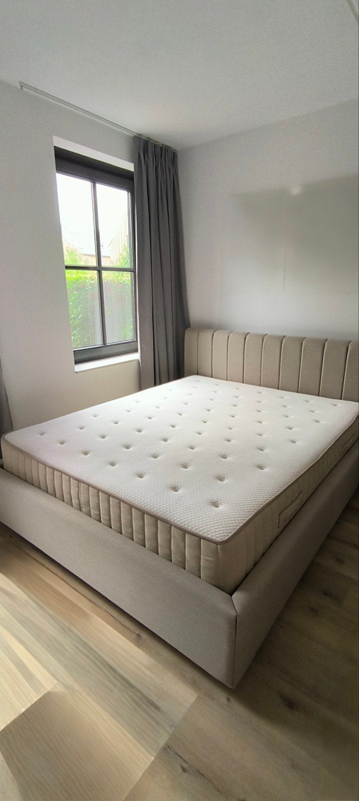 IKEA VATNESTRÖM pocketveringmatras 160x200 cm – stevig, Ophalen, Tweepersoons, Zo goed als nieuw, Matras