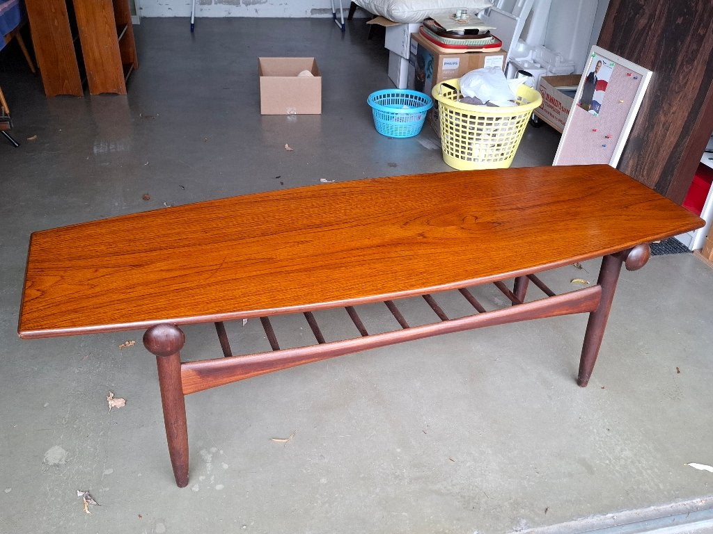 Salontafel '60s ( Hulmefa Propos ) Retro/Vintage/Design, Ophalen, Gebruikt, 100 tot 150 cm, 50 tot 100 cm