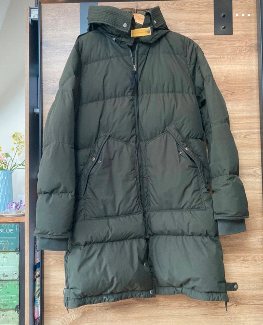 Originele parajumpers jas, Ophalen of Verzenden, Zo goed als nieuw, Groen