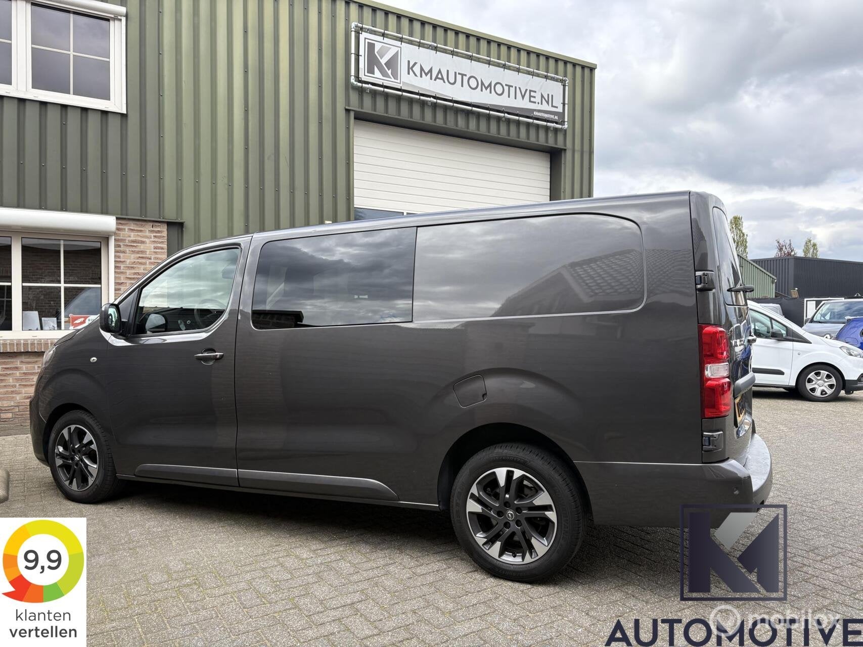 Opel Vivaro 2.0 CDTI L3 180pk Automaat|Dubbel Cabine|Carplay, Auto's, Bestelauto's, Stof, 4 cilinders, Bedrijf, 177 pk