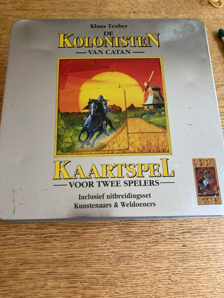 Kolonisten van Catan Kaartspel - Jubileumuitgave, Hobby en Vrije tijd, Gezelschapsspellen | Kaartspellen, Een of twee spelers