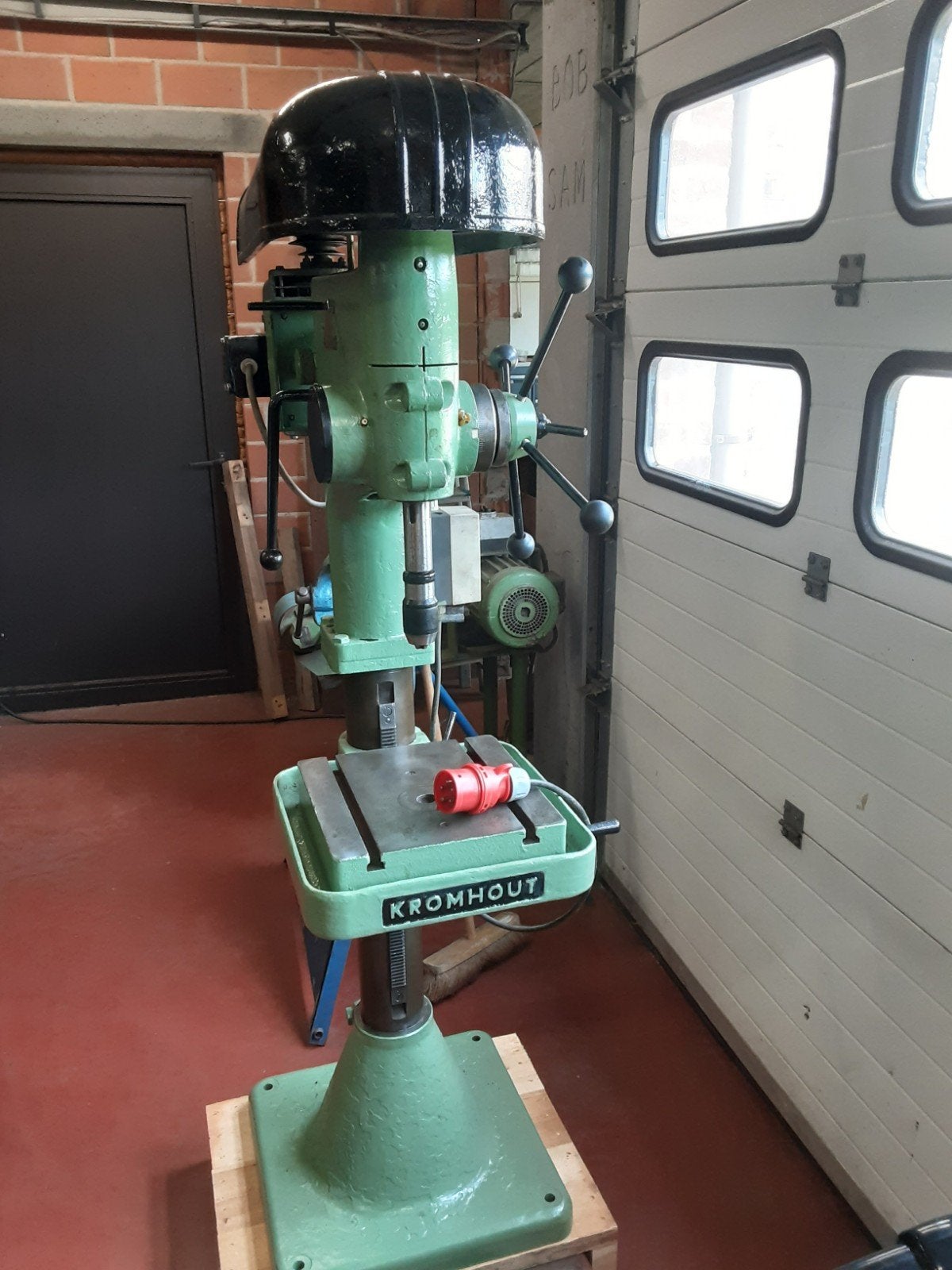 Kolomboormachine Kromhout., Doe-het-zelf en Verbouw, Gereedschap | Boormachines, Ophalen of Verzenden, Gebruikt, Kolomboormachine