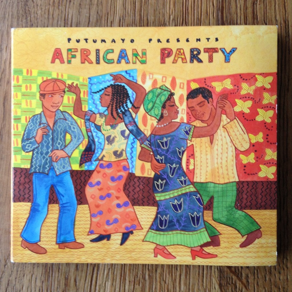 African Party CD Putymayo World NO CD! SLEEVE ONLY + BOOKLET, Gebruikt, Ophalen of Verzenden, Verzamelalbum, Afrikaans