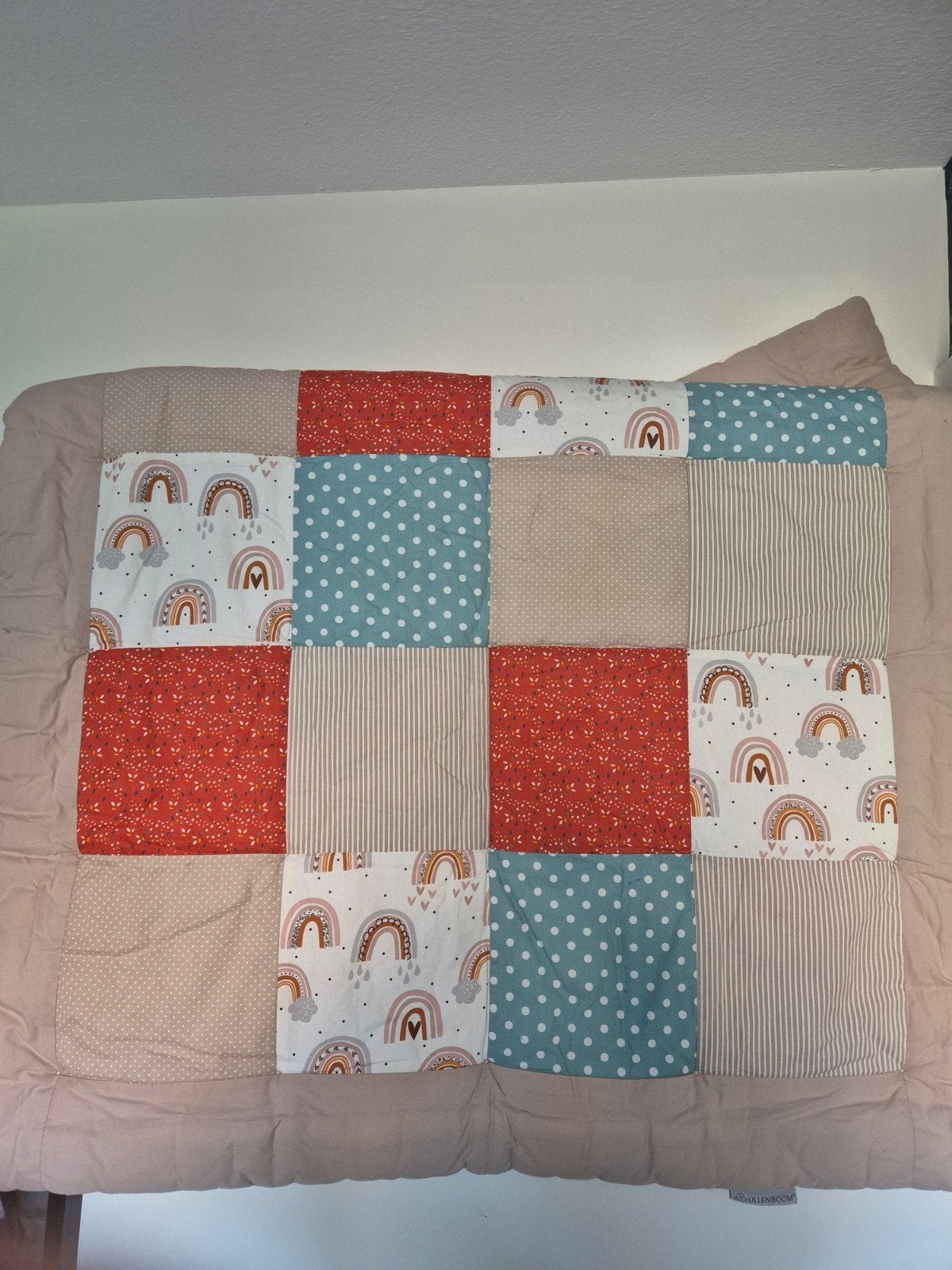 Boxkleed 100x100, Kinderen en Baby's, Ophalen of Verzenden, Gebruikt, Vierkant, Boxkleed