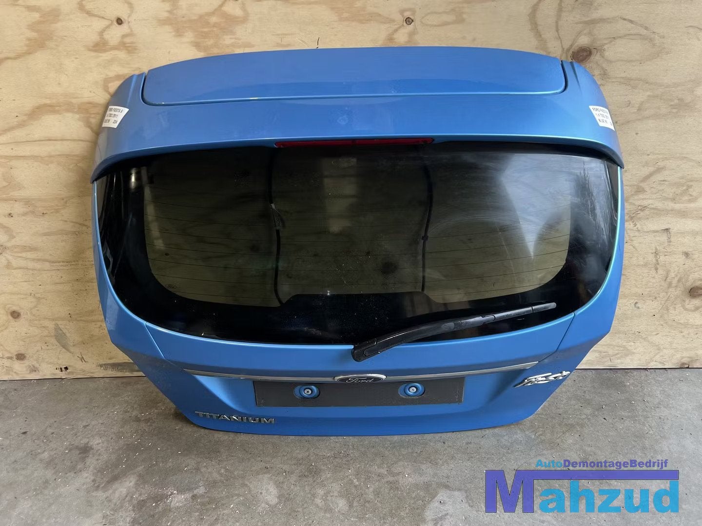 FORD FIESTA 7 Blauw 99 Achterklep 2010-2013, Auto-onderdelen, Carrosserie en Plaatwerk, Gebruikt, Deur, Info@ford.com, Ophalen of Verzenden
