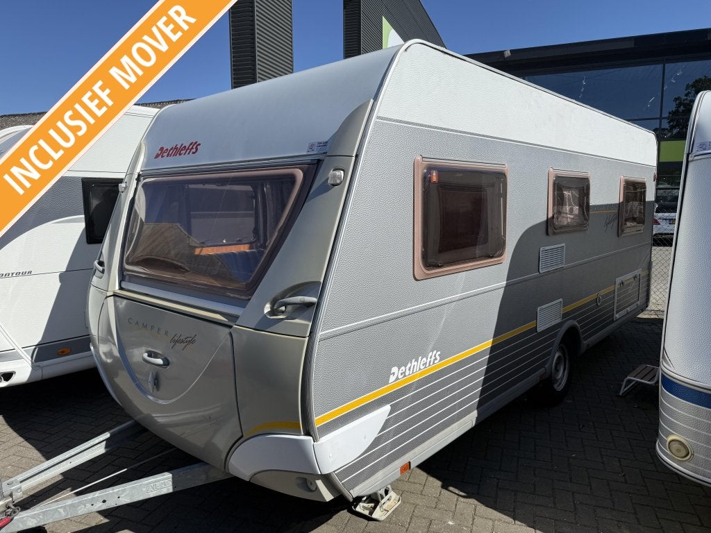 DETHLEFFS LIFESTYLE 500 DB FRANSBED RONDZIT TENT MOVER OVEN, Caravans en Kamperen, Rondzit, Bedrijf, Schokbreker, Overige typen