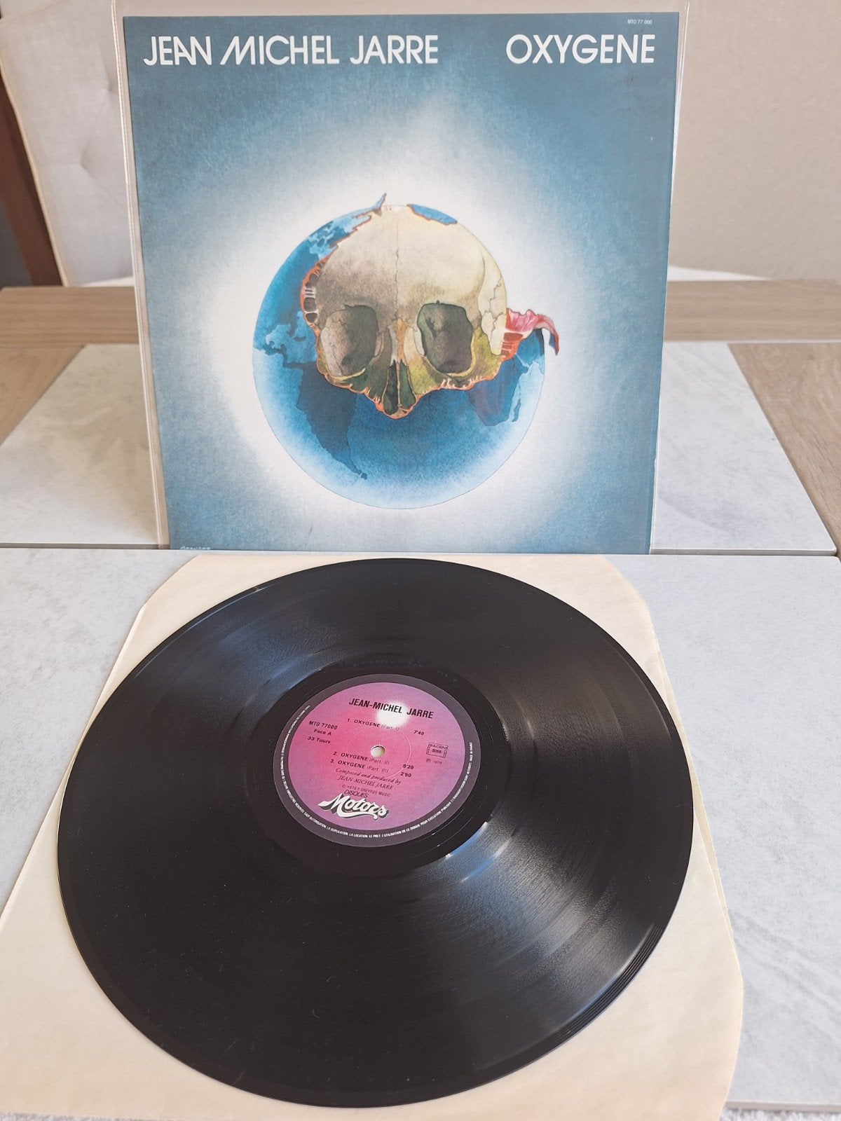 LP van JEAN  MICHEL   JARRE  // OXYGENE ...uit 1976, Ophalen of Verzenden, Gebruikt, 12 inch
