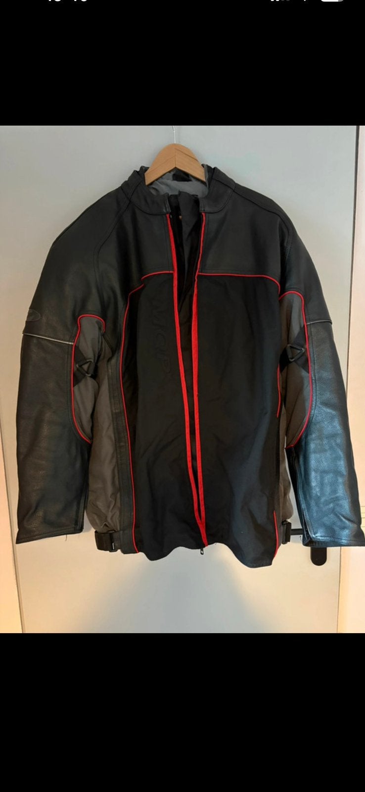 MQP motorjas, Motoren, Kleding | Motorkleding, Ophalen of Verzenden, Tweedehands, Heren, Jas | leer