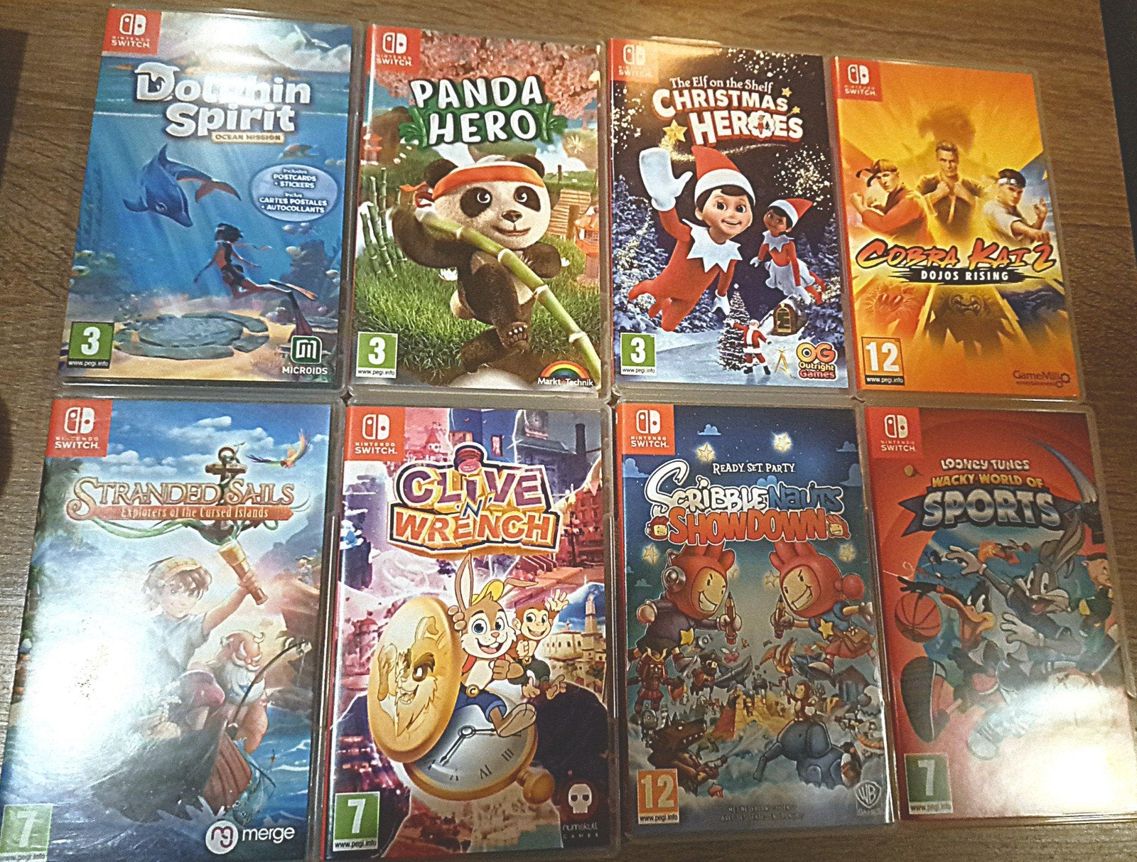 8 spellen nintendo switch - alles voor een redelijk bod, 1 speler, Ophalen of Verzenden, Zo goed als nieuw, Vanaf 3 jaar